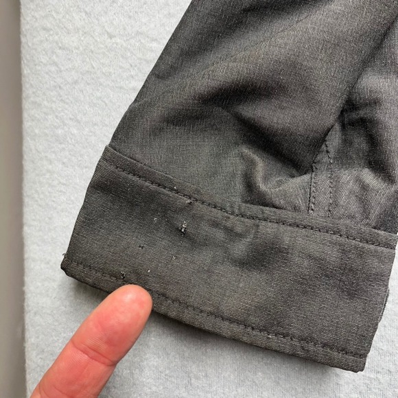 UNIQLO Men's Chore Coat Gray Hooded Utility Jacket Lightweight polymaid Medium - Picture 13 of 16